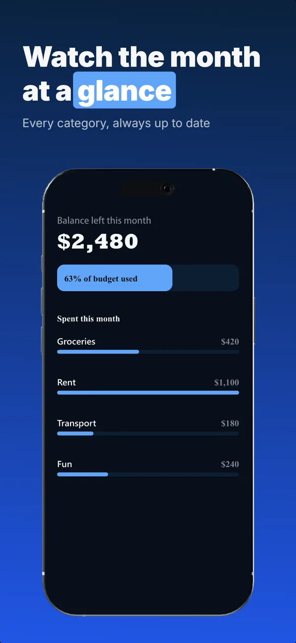 Tally App Store screenshot frame 2