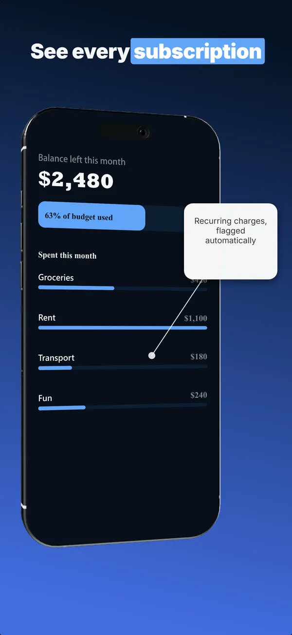 Tally App Store screenshot frame 4