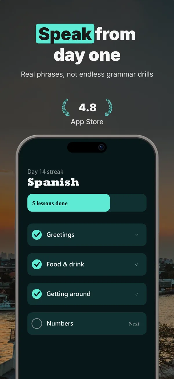 Lingopath App Store screenshot frame 1