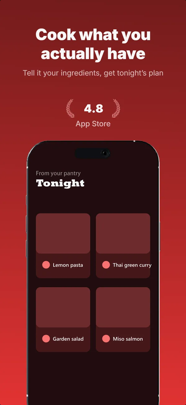 Pantry App Store screenshot frame 2
