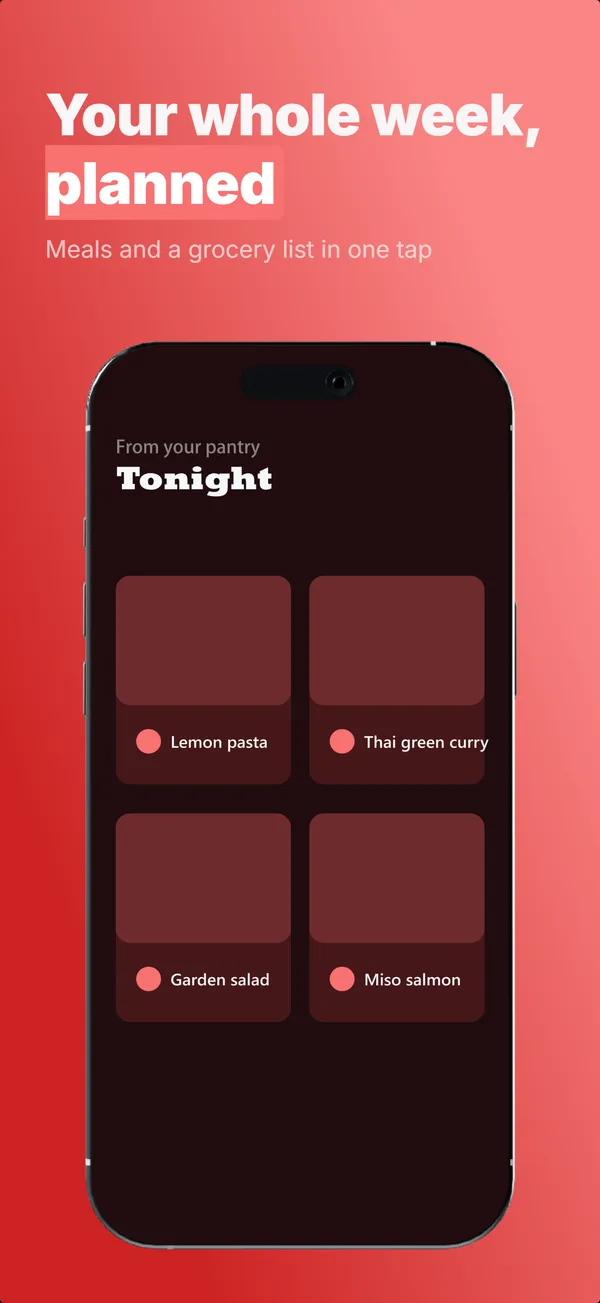 Pantry App Store screenshot frame 3
