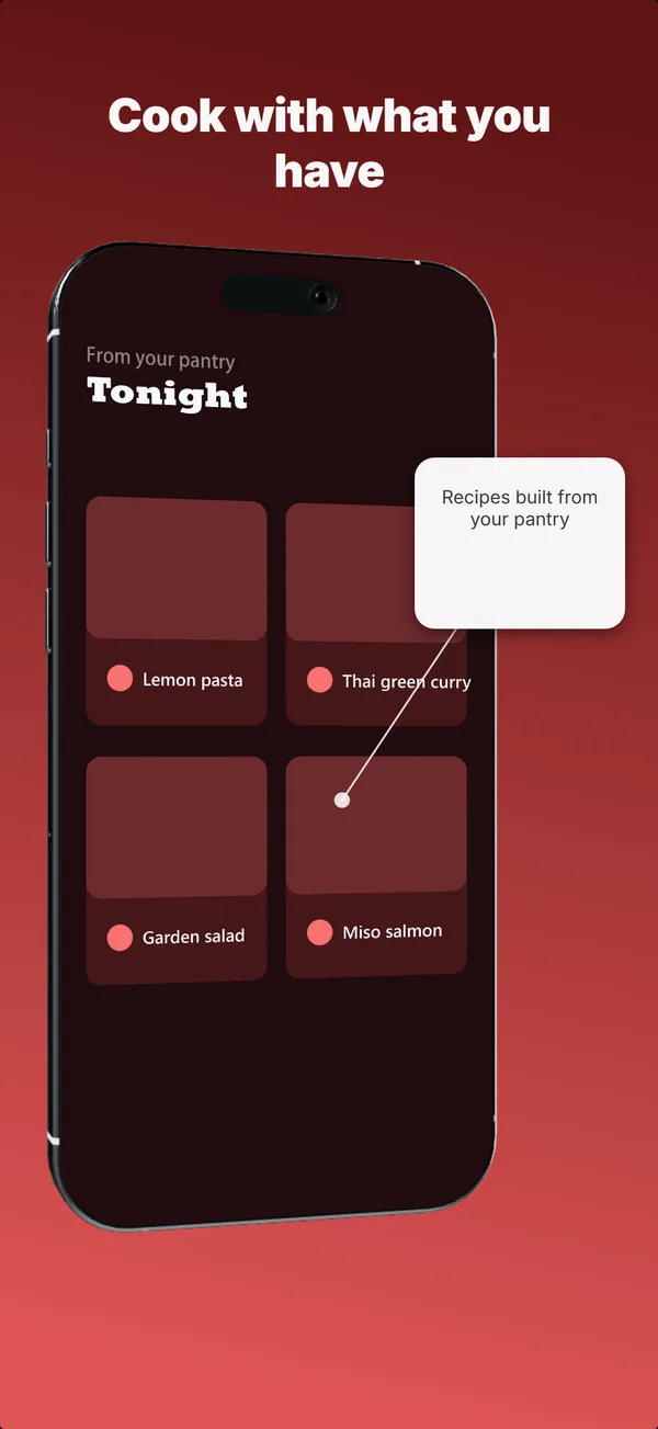 Pantry App Store screenshot frame 4