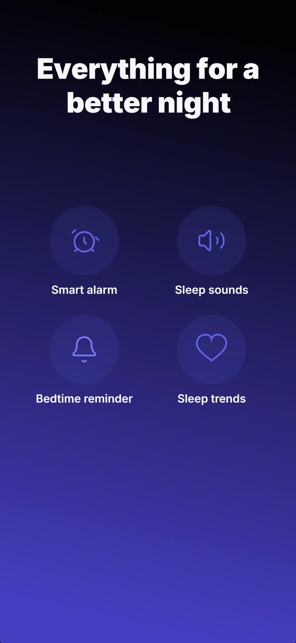 Doze App Store screenshot frame 4: Everything for a better night