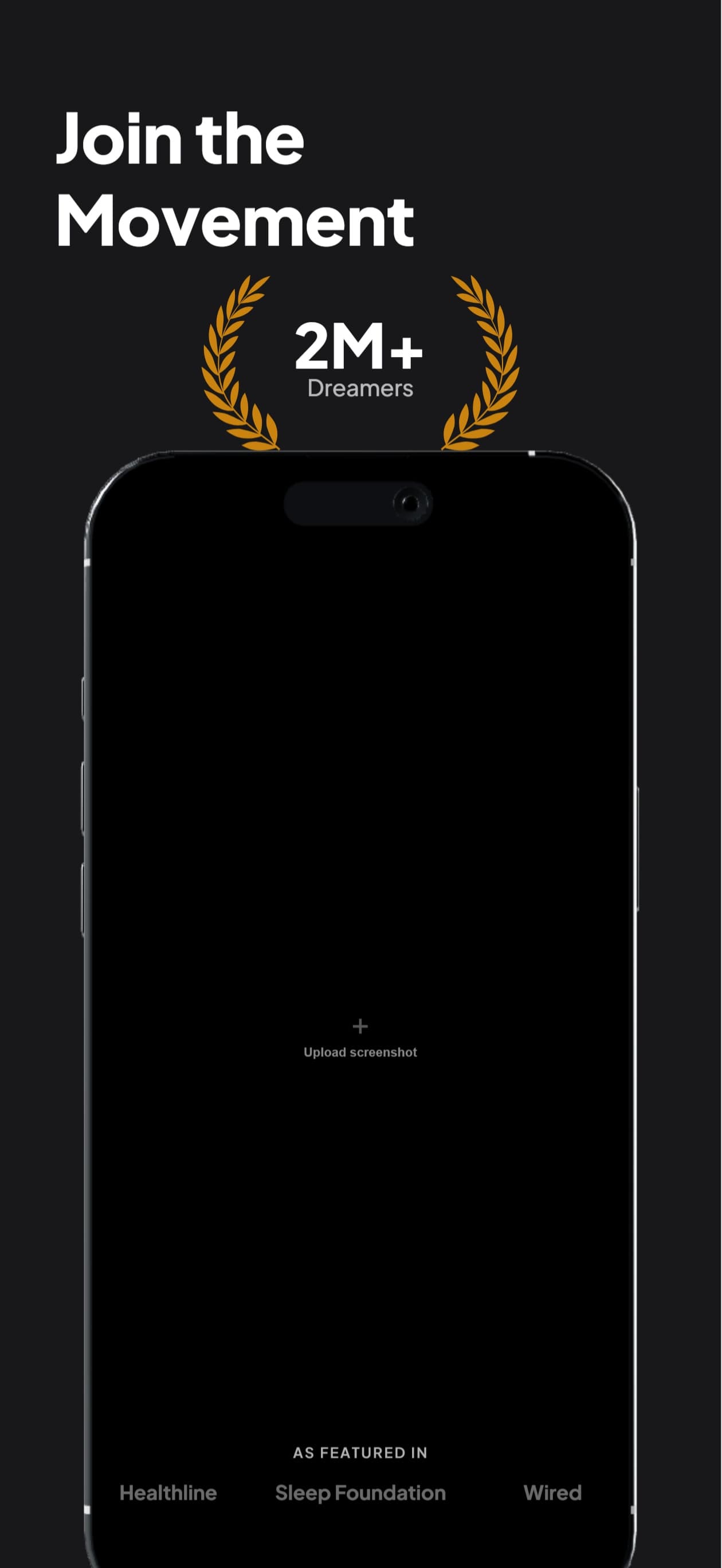Panoramic App Store screenshot card 6 of 6, one continuous aurora night sky