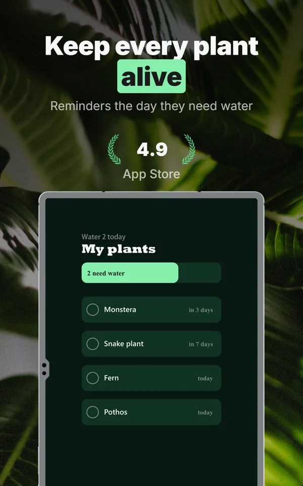 Android Tablet App Store screenshot, frame 1 of 5