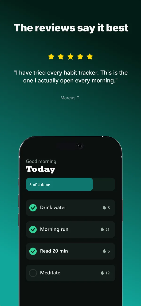 Review Clip Layout example